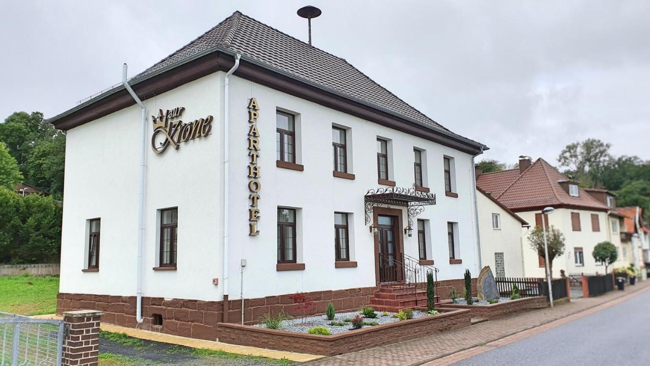 Zur Krone Aparthotel Widdershausen Extérieur photo